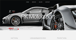 Desktop Screenshot of pk-motorsport.de